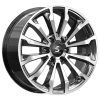 КиК  КР006 (20_TANK 500)  8,5\R20 6*139,7 ET33 d100,1  Diamond Black Gris